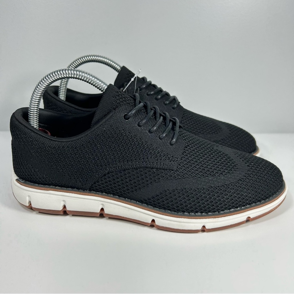 Brand NEW Swims Olsen Knit Oxford Shoe Black Casual Dress Sneakers; Men’s Size 7 - Picture 2 of 16